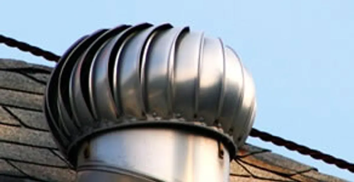 attic fan installation services with professionally installed roof ventilation unit in Charlotte, NC