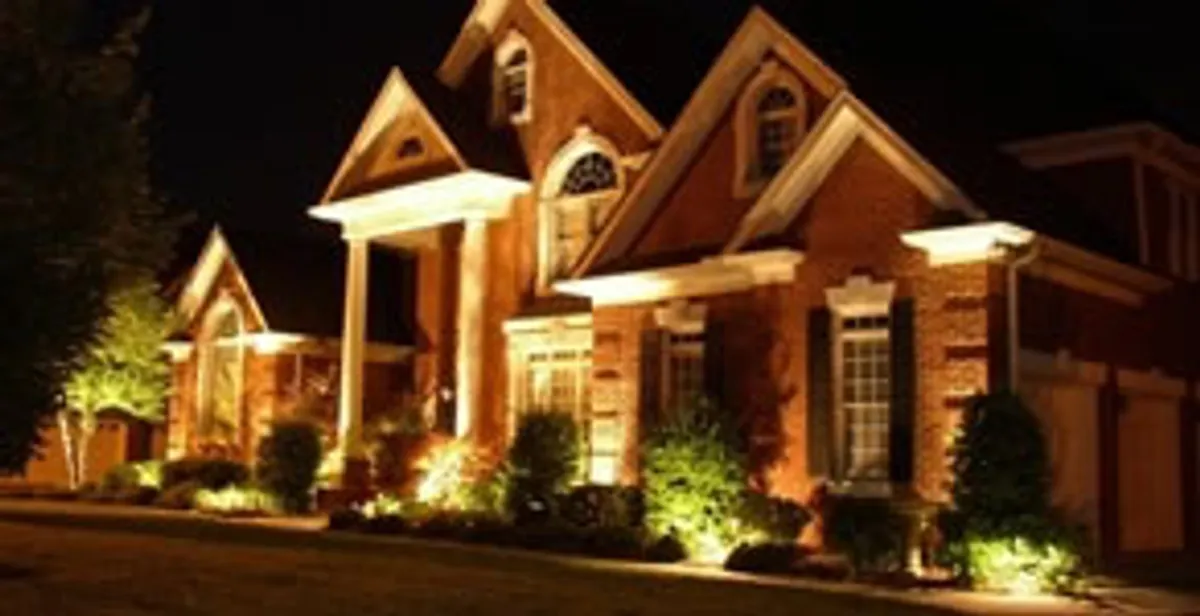 electrician services providing professional exterior electrical lighting in Charlotte, NC