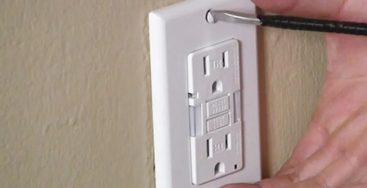gfc outlets service securing and mounting ground fault circuit interrupter outlet by certified electricians in Charlotte, NC