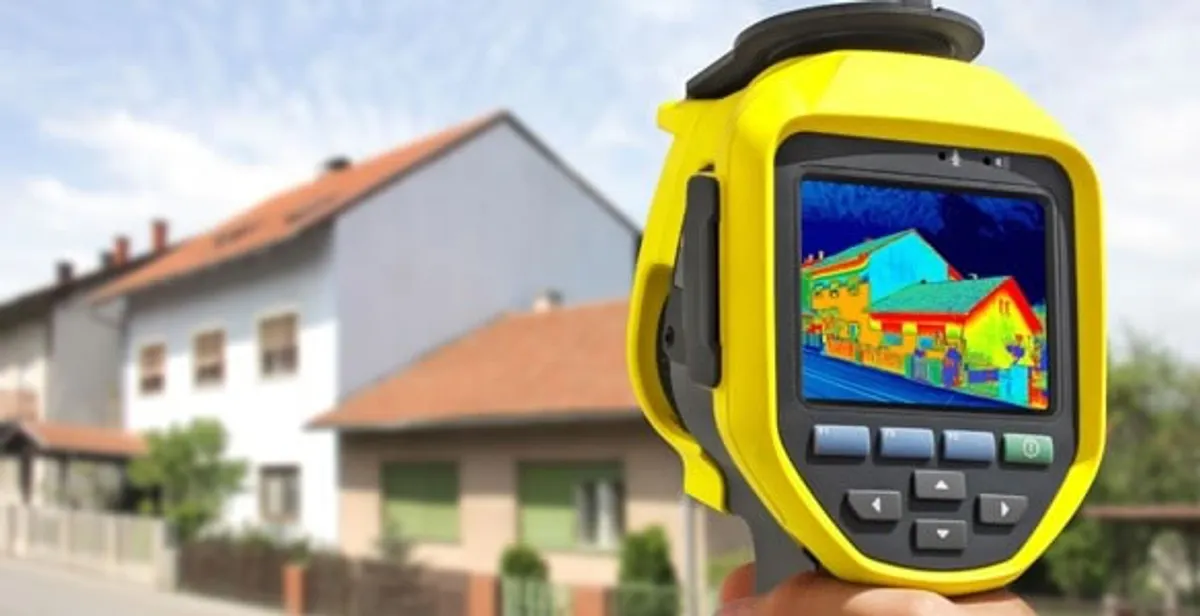 home energy audit service performing exterior thermal inspection to identify energy loss in Charlotte, NC