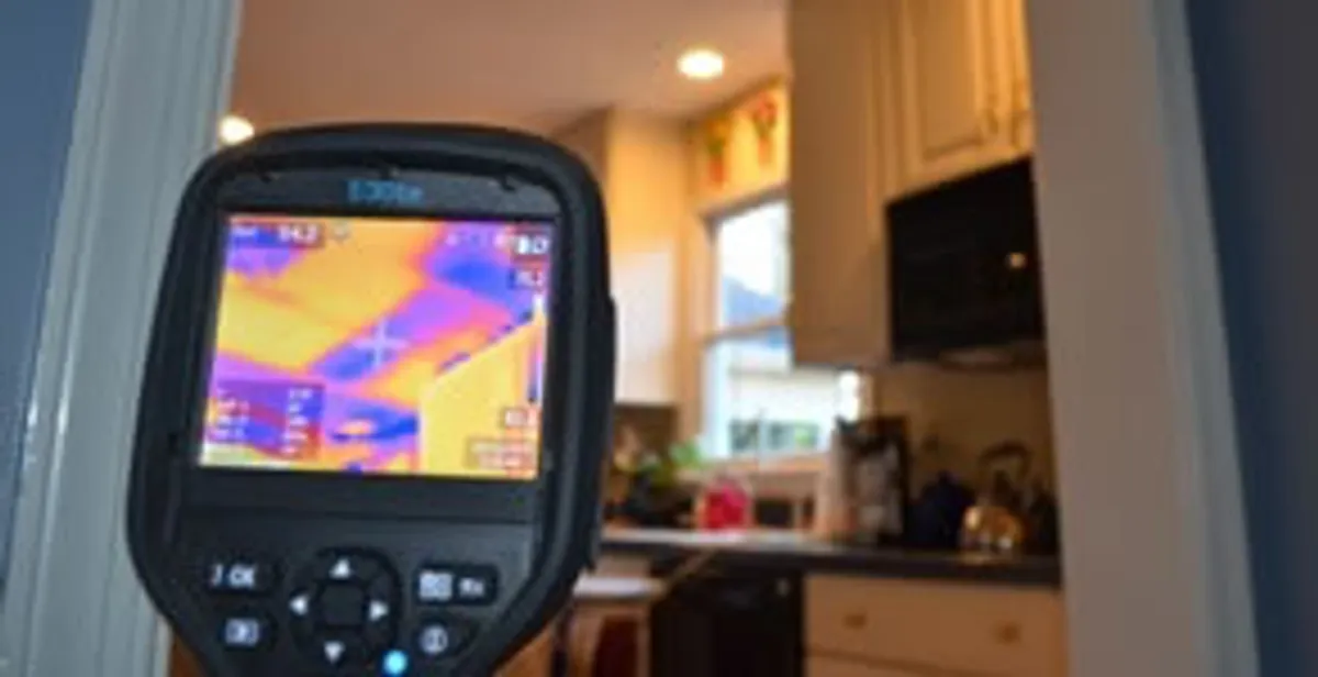 home energy audit service using thermal imaging to evaluate electrical efficiency inside a home in Charlotte, NC