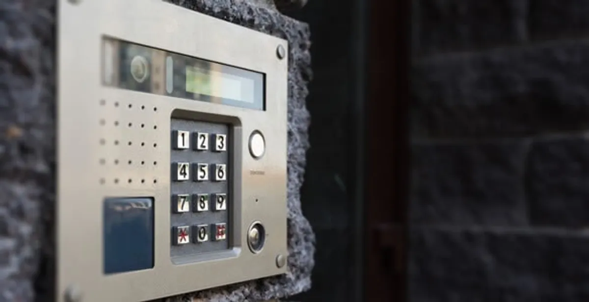 intercom system for home installation services with secure entry communication panel in Charlotte, NC